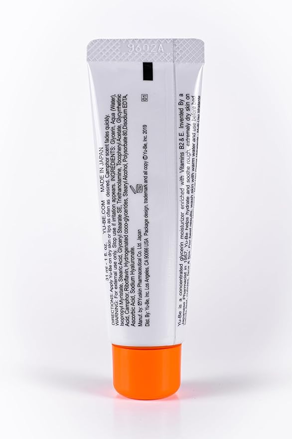 Yu-Be Moisturizing Skin Cream (Trio) - Hydrating Cream for Night & Day | Relieving Moisturizer for Dry Skin | Safe for Face & Body | Softens Hands & Feet | Vegan | Paraben Free (1 fl oz/28mL x 3)