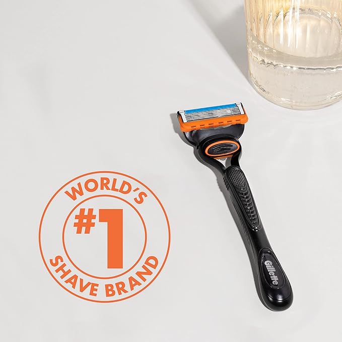 Gillette Fusion5 Razor for Men, Handle + 2 Razor Blade Refills