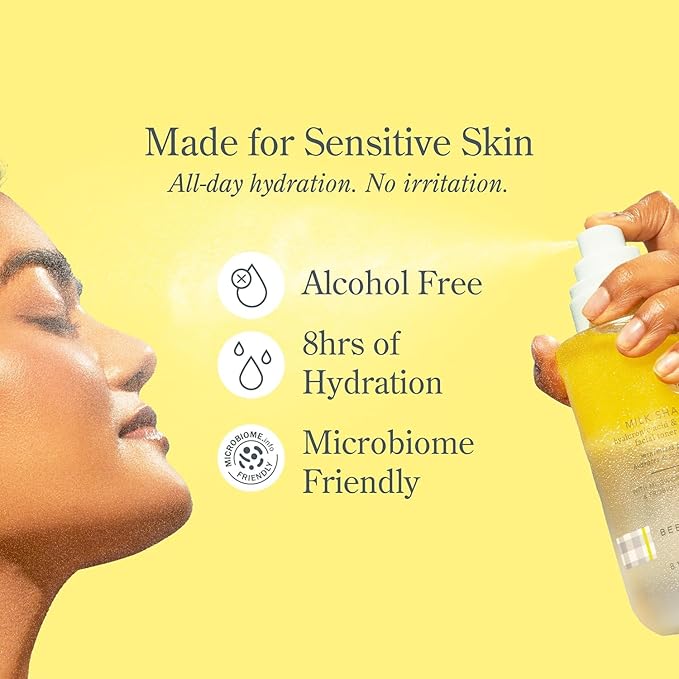 Beekman 1802 Peel & Shake Holiday Skincare Set with Milk Shake Facial Spray & Potato Peel Resurfacing Mask