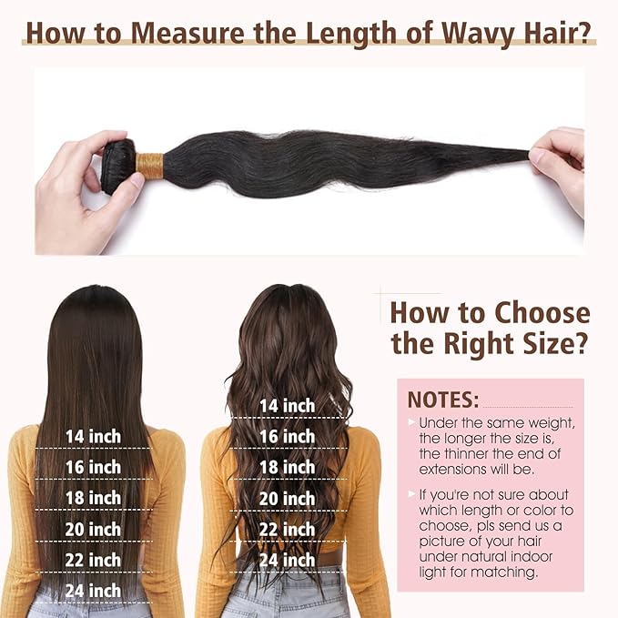 Hairro Sew in Hair Extensions Real Human Hair, 100g/bundle Weave Weft for Women Adding Volume and Length, for DIY Beauty Dating Party, 20 Inch 3 Bundles Body Wave #1B Natural Black