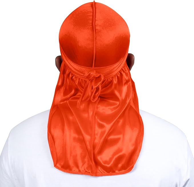 ForceWave Silky Durag for Men Wave Cap Satin Dorag for Men Women 360 Wave