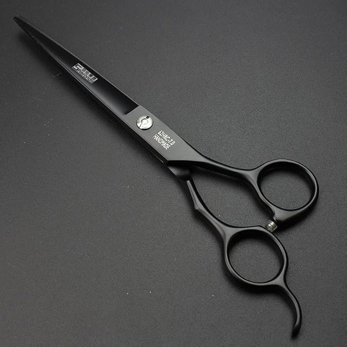 Japan 440C Hairdressing Studio Hairdresser Styling Professional Toolset Fashion 6-inch Hair Scissors (7-inch 2pc)