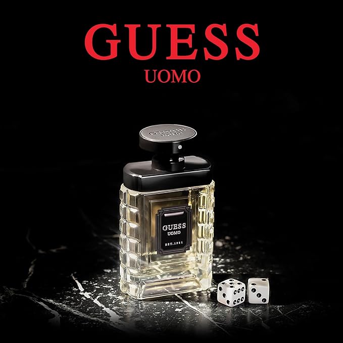 GUESS Uomo After Shave For Men, 3.4 Fl. Oz., Fresh & Elegant Fragrance