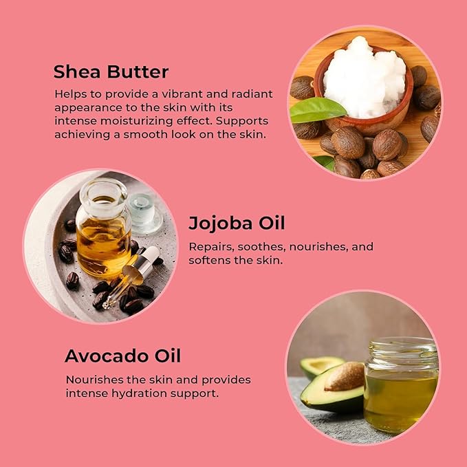 Liberty Body Scrub – Exfoliating Sea Salt & Shea Butter Body Wash with Jojoba, Avocado & Vitamin C Oils | Hydrating Skincare for Smooth, Radiant Skin, 8oz