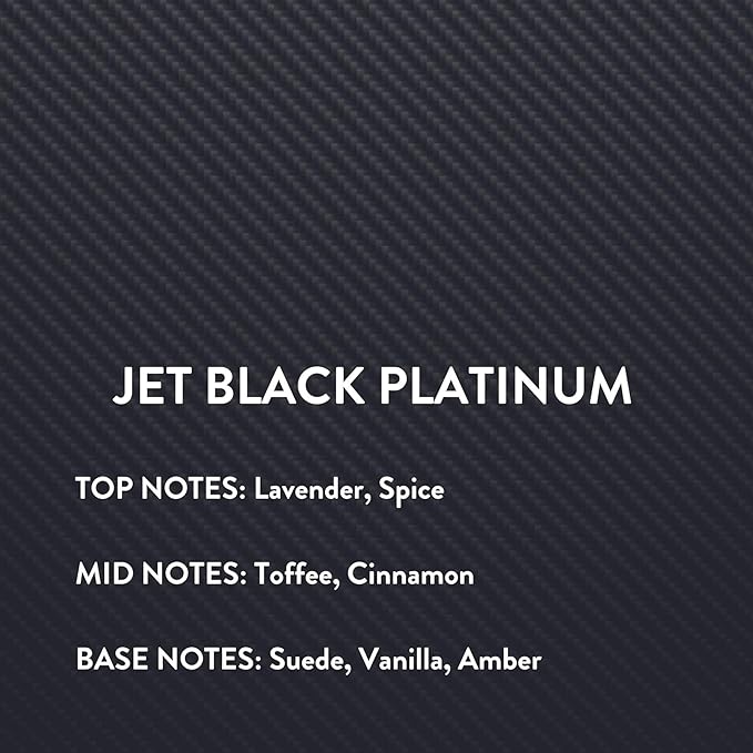 Michael Malul Jet Black Platinum Eau de Parfum for Men - 10ml Travel Size