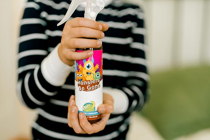 Monsters Be Gone Body and Linen Spray Odor Neutralizer Natural Non-Toxic Child Confidence Builder Room Freshener (Fairy Dust)