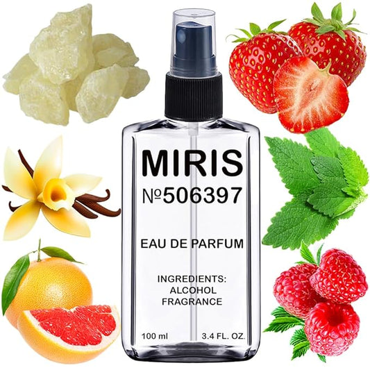 MIRIS No. 506397, Inspired by Sexy Graffiti, Long-Lasting Eau de Parfum for Women, Spray 3.4 Fl Oz / 100 ml