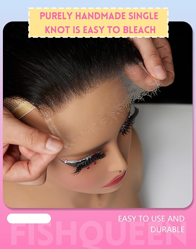 Swiss HD Closure Body Wave Human Hair 0.095mm Ultra-Thin Invisible Lace Frontal Pre-Plucked 5x5 HD Lace Closure Only Bleached Knots With Baby Hair Brazilian Raw Human(5x5 Natural Black 12 Inch)