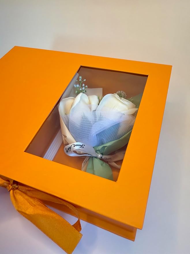 Home Fragrance Self-Care Gift Box for Women – Long-Lasting Reed Diffuser Set, Mini Floral Bouquet, Luxury Room Scent, Unboxing-Ready Aesthetic Box, Perfect Birthday & Thank-You Gift for Her