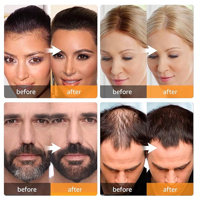 Root Touch Up Instantly Gray Hair Coverage Hairline Powder, Light Blonde, Hair Fibers For Thinning Hair For Women & Men