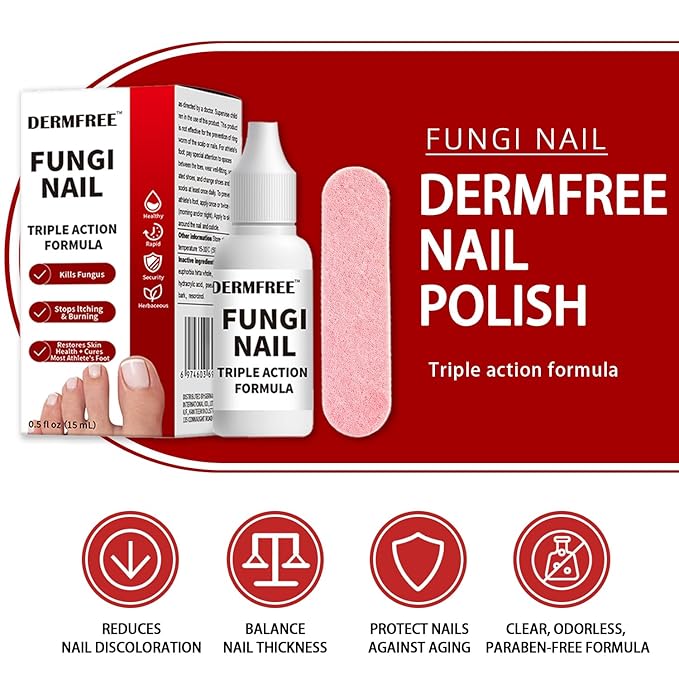 Fungi Nail Toenail Treatment Extra Strength,Toenail Renewal Serum, Nail Conditioning Solution for Thick&Discolored Nails, Quick-Dry Dropper, Safely & Gently for Healthier Nails,