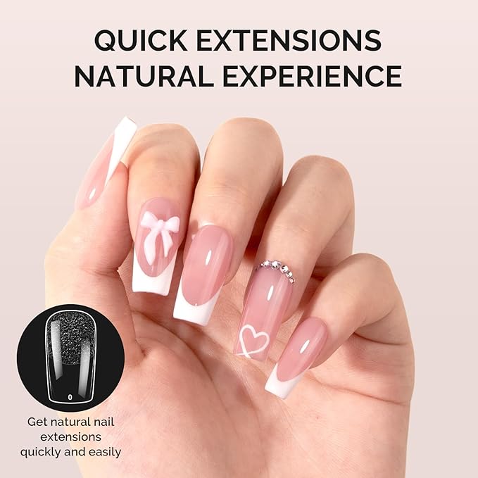 MelodySusie Medium Square X Nail Tips - 300Pcs 15Sizes Clear Acrylic, Half Matte Full Cover Press on Nails for DIY Extension & Salon Use, Pre-Shaped for Long-Lasting Manicure