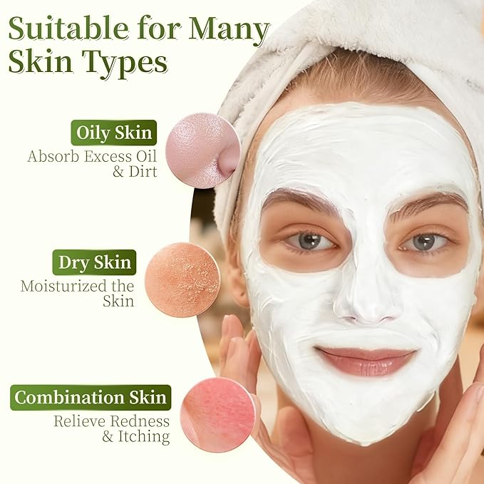 Powder Jelly Mask for Facials Professional, Peel Off Facial Mask for Hydrating & Moisturizing, Christmas Hydrojelly Mask Gifts for Women Men, Home DIY Spa Use for All Skin with Kiwi