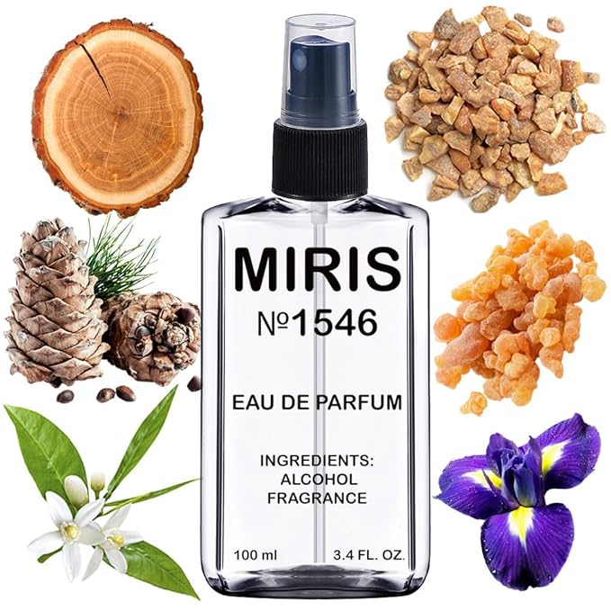 MIRIS No. 1546, Inspired by Infusion De Iris, Long-Lasting Eau de Parfum for Women, Spray 3.4 Fl Oz / 100 ml