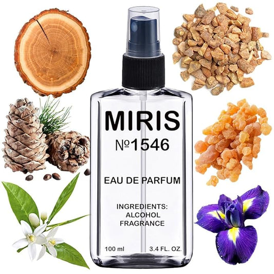MIRIS No. 1546, Inspired by Infusion De Iris, Long-Lasting Eau de Parfum for Women, Spray 3.4 Fl Oz / 100 ml