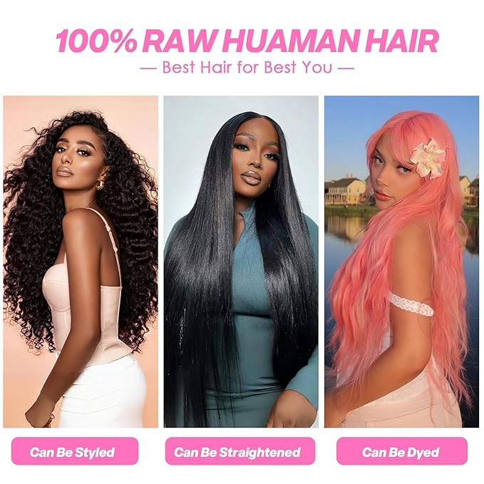 12A Body Wave Bundles Human Hair 18 18 18 Inch Human Hair Bundles Quick Weave Extensions 100% Unprocessed Brazilian Virgin Hair for Women Natural Black