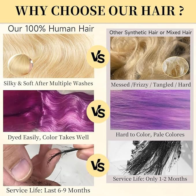 200 Density 613 13x6 HD Lace Front Wigs Human Hair 12A 613 Body Wave Lace Front Wigs Human Hair Pre Plucked Wet And Wavy Blonde Wig Body Wave Frontal Wig 13X6 For Black Women Natural Hairline 26 Inch