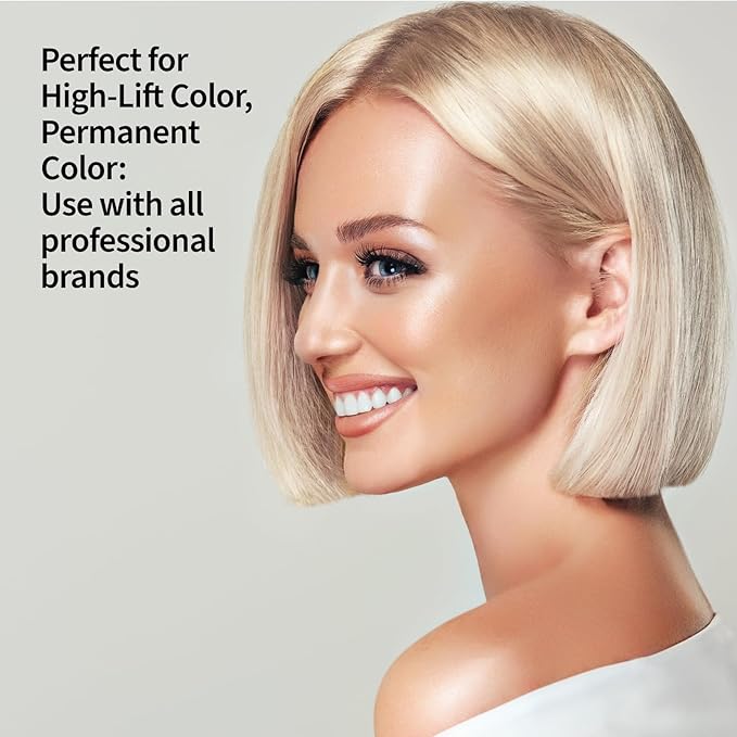 ForPro Expert 40 Volume Crème Developer for Hair Lightening, Gray Coverage & Color Deposit with Maximum Lift, 32 Fl Oz