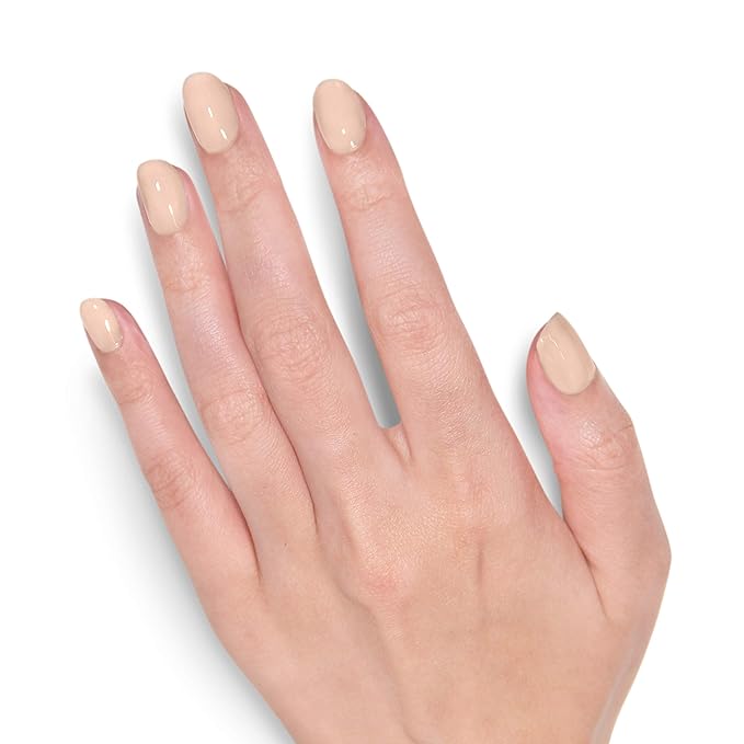 LONDONTOWN lakur Nail Polish - Chip-Resistant, Non-Toxic, Conditions & Hydrates Nails | Glossy Sheer Nude, Teatime, .40 fl oz