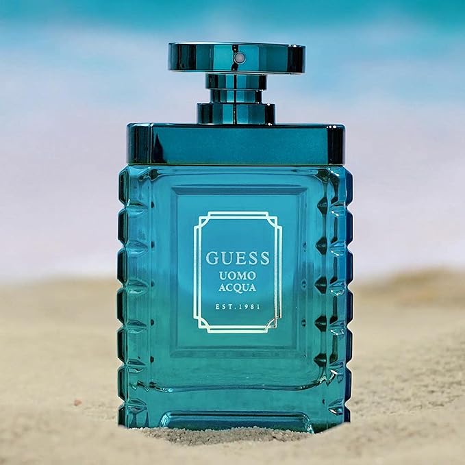 Guess Uomo Acqua Eau de Toilette Cologne Spray For Men, 1.7 Fl. Oz.
