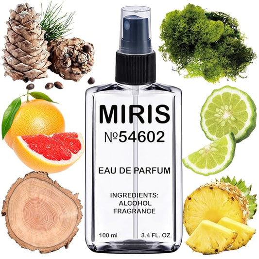 MIRIS No. 54602, Inspired by Hacivat, Long-Lasting Unisex Eau de Parfum for Women & Men, Spray 3.4 Fl Oz / 100 ml