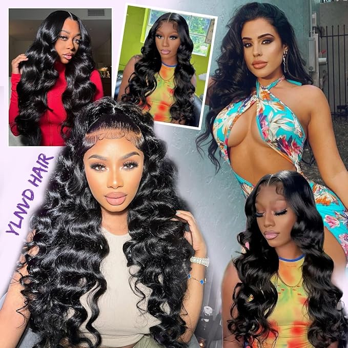 Body Wave Clip ins 14 Inch 8Pcs 110g Body Wave Clip in Hair Extensions Real Human Hair Brazilian Remy Human Hair Extensions for Women Per Set with 20 Clips Double Weft Natural Black