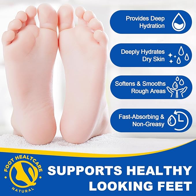 60% Urea with 2% Salicylic Acid Foot Care Stick, Hydrating Repairs Feet Cream, Foot Lotion Moisturizer for Dry Cracked Feet, Elbows, Hands (1.41 Ounce (Pack of 1))