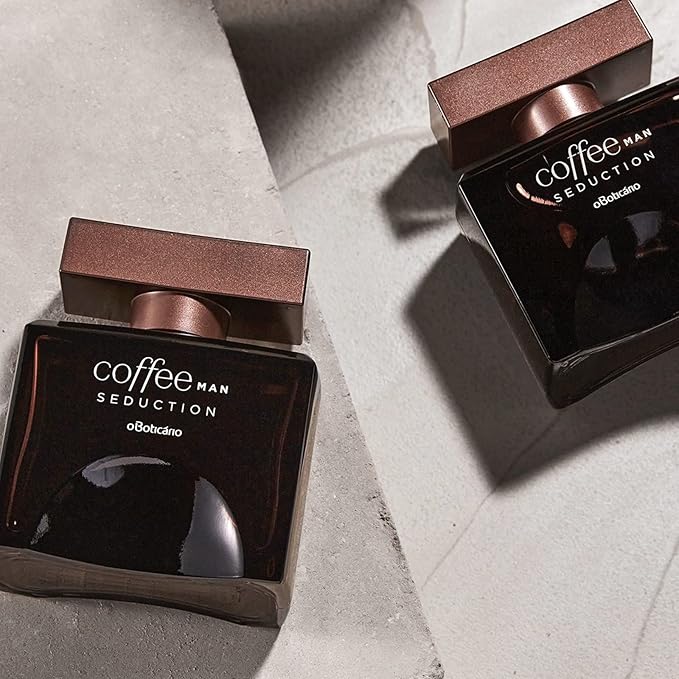 Coffee Man Seduction Eau de Toilette, Long Lasting Cologne for Men, Fresh Wood Fragrance, 3.4 Ounce