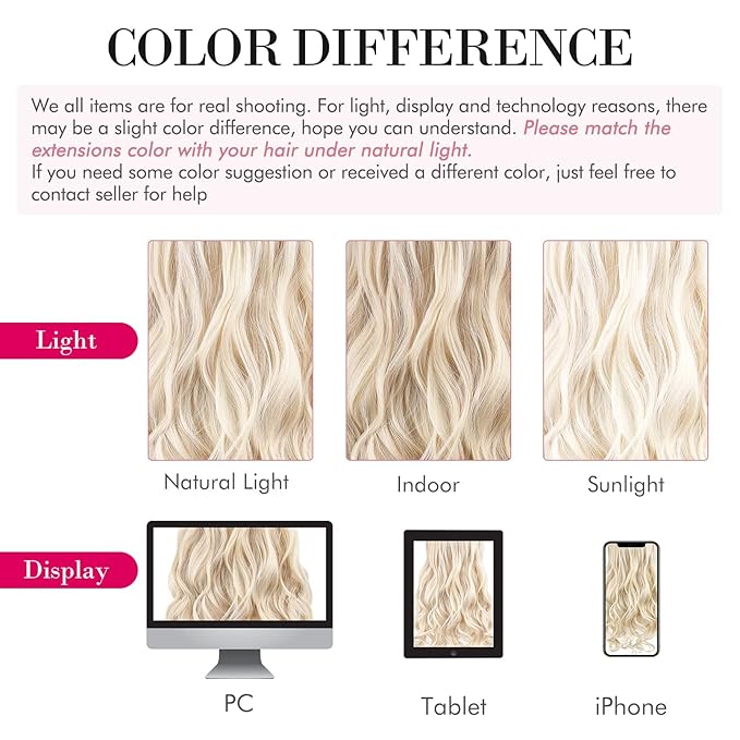 REECHO Invisible Wire Hair Extensions with Transparent Headband Adjustable Size Removable Secure Clips in Straight Secret Hairpiece for Women (16 Inch (Pack of 1), Light Ash Brown with Highlights)