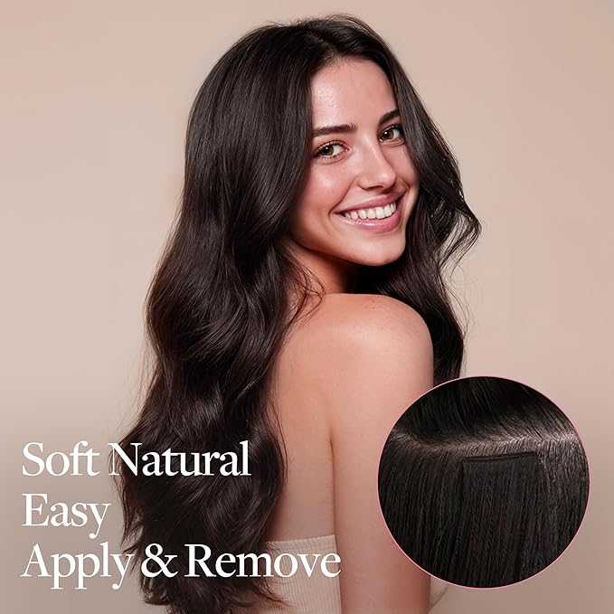 GOO GOO Clip in Hair Extensions Real Human Hair, Remy Human Hair Extensions Clip ins for Women, Natural Human Hair, 18inch 120g 7 Pcs, #1/99j Balayage Jet Black to Red
