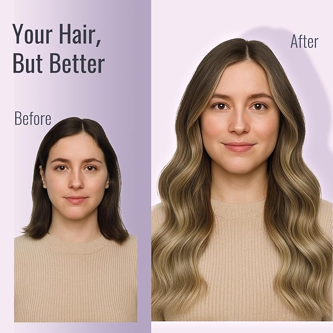Fshine Tape In Hair Extensions Real Human Hair Balayage Medium Brown with Platinum Blonde Tape In Extensions Human Hair 22 Inch Glue on Extensions 50g 20Pcs 100% Remy Human Hair
