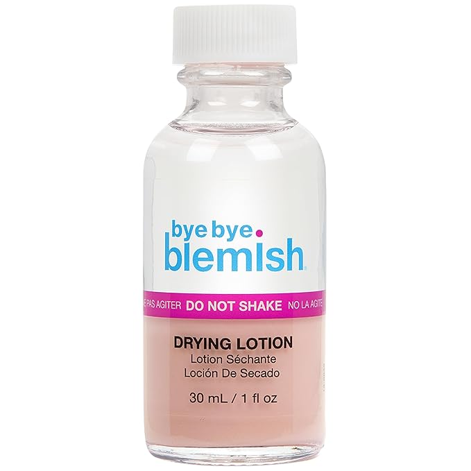 Bye Bye Blemish Acne Drying Lotion, Reduce Pimples Overnight 1oz, 1-Pack