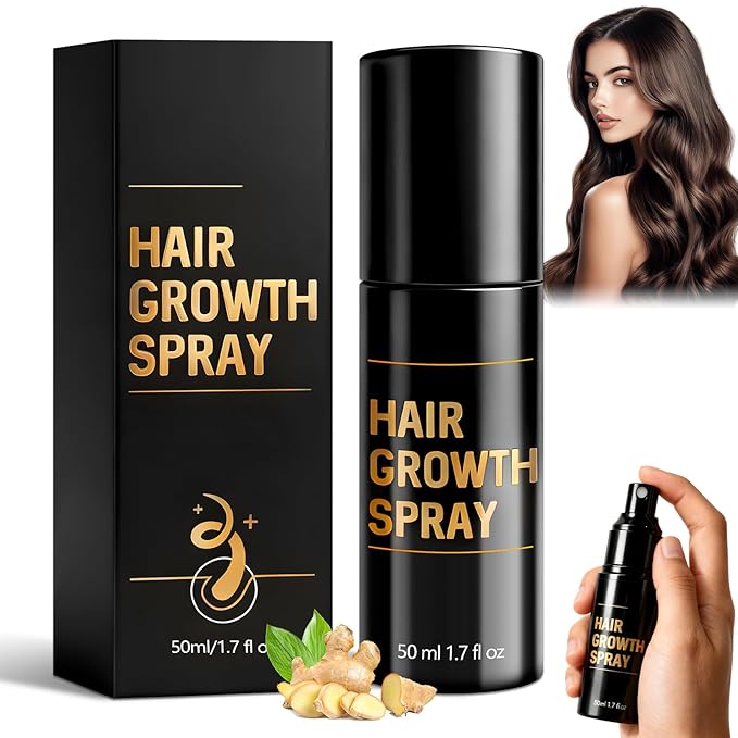 Hair Growth Spray, Hair Growth Spray for Men and Women, Promotes Thicker Fuller Hair –All Hair Types