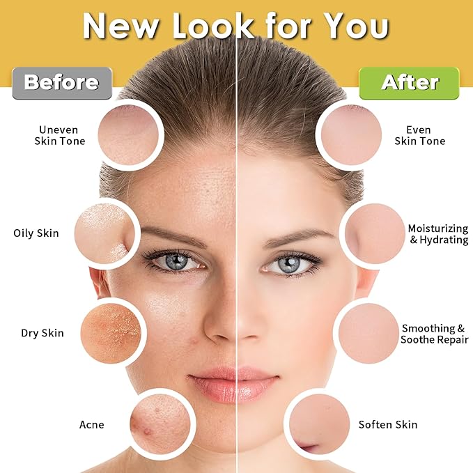 Powder Jelly Mask for Facials Professional, Peel Off Facial Mask for Hydrating & Moisturizing, Christmas Hydrojelly Mask Gifts for Women Men, Home DIY Spa Use for All Skin with 24K Gold
