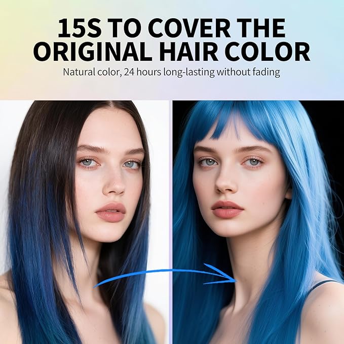 SEVICH Temporary Hair Color Spray Blonde, Instant Hair Color Application,Gold Hair Dye for Men & Women, Natural Looking,Quick Drying, Non-Sticky, Long-Lasting No Fading, 100mL