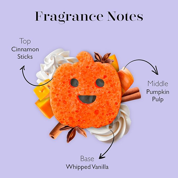 Spongelle Pumpkin Spice Pumpkin | Boo Pals Body Buffer