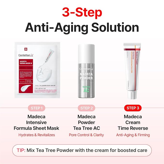 CENTELLIAN 24 Madeca Cream Time Reverse (50ml/1.69fl oz, Pack of 2) Advanced Fast-Absorbing & Nourishing Cream, Hydrates, Reduces Wrinkles, Korean Skin Care, Centella Asiatica