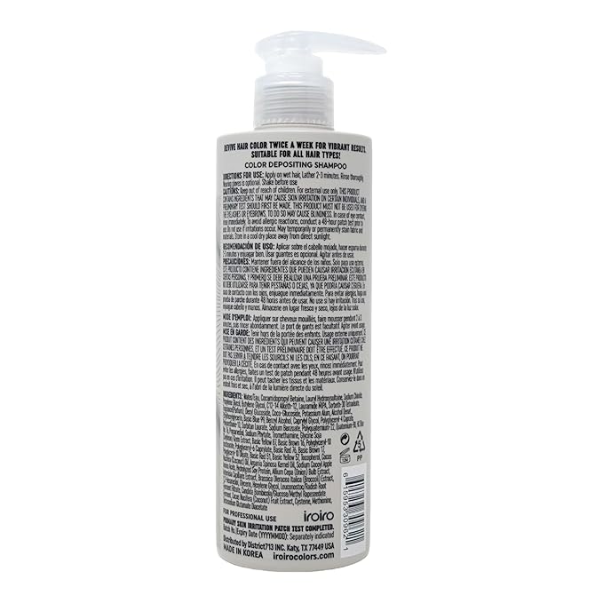iroiro Color Depositing Shampoo (Black)
