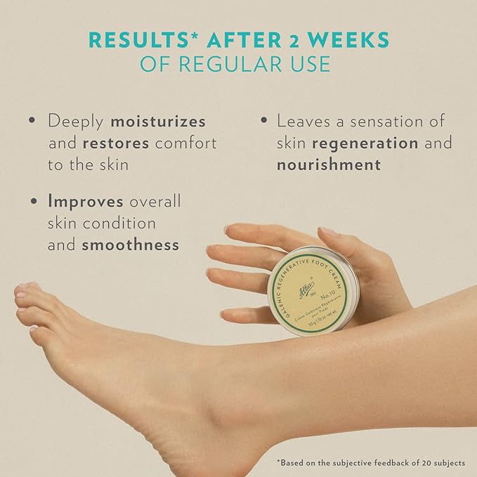 Alba1913 Vegan Foot Cream for Dry Cracked Heels & Feet – Instant Moisture Boost, Care Products for Cracked Heel Repair, Daily Foot Moisturizer Cream for Women & Men w/ Shea Butter & Coconut Oils - 50g