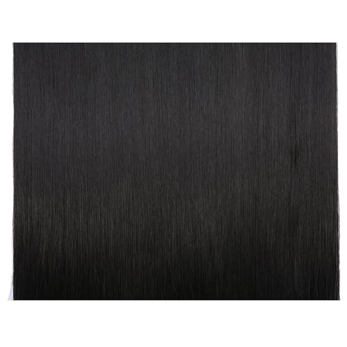 S-noilite Elegant 30"(76cm) Longest Straight Natural Black 3/4 Full Head One Piece 5 Clips Clip in Hair Extensions