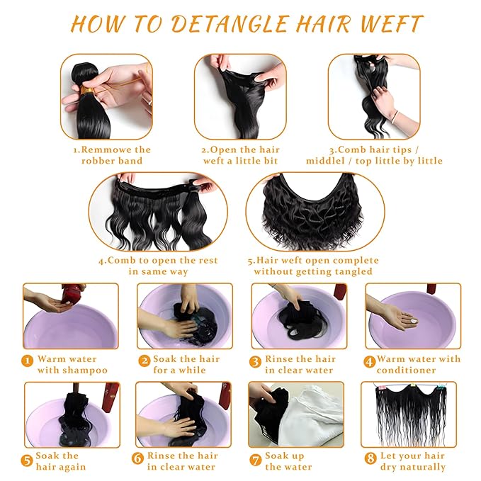 14A Brazilian Body Wave Bundles Human Hair 22 24 26 Inch 100% Real Raw Virgin Human Hair Bundles Body Wave 3 Bundles Human Hair Extension Natural Color（22 24 26）