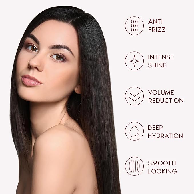 I Belli Capelli Ravenna Hair Straightening Kit – Repair Hair B-tox, Aloe Vera Shampoo & Conditioner, Repair Oil – Intense Hydration, Shine – Formaldehyde-Free – For All Hair Types (4-Pack)