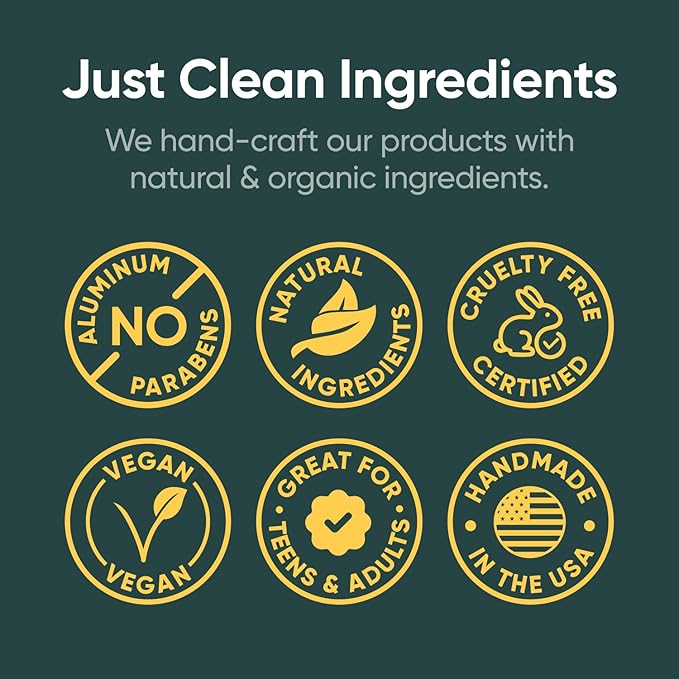 Pretty Frank Natural Aluminum-Free Deodorant Stick, Baking Soda-Free, Woodlands (2-Pack) | Sensitive Skin Friendly, Effective Odor Control for Women & Men, Organic Ingredients and Essential Oils