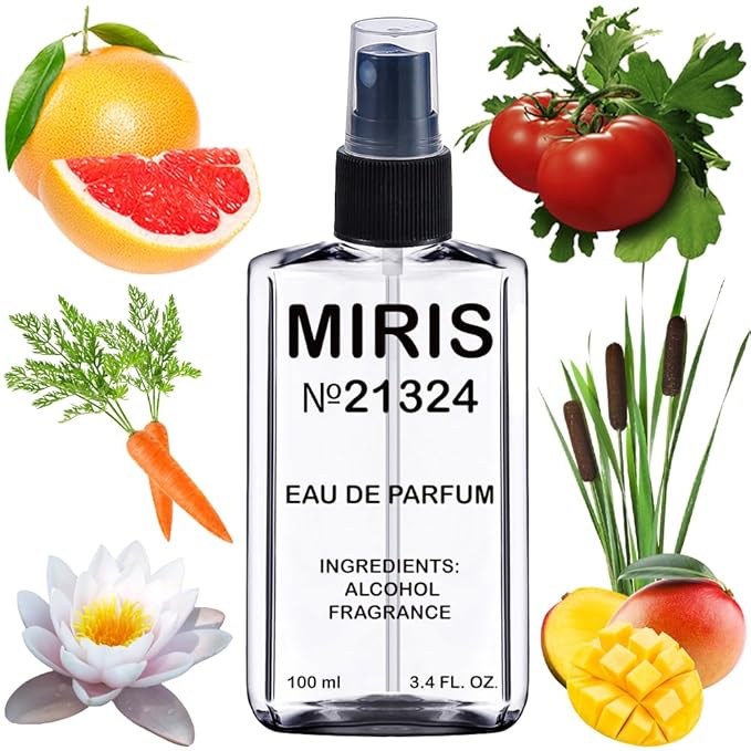 MIRIS No. 21324, Inspired by Un Jardin Sur Le Nil, Long-Lasting Unisex Eau de Parfum for Women & Men, Spray 3.4 Fl Oz / 100 ml