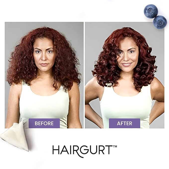 Coconut Acai Curl Perfecting Yogurt Shampoo – Enhances Curly & Wavy Hair – Sulfate-Free, Natural Formula, 8 oz