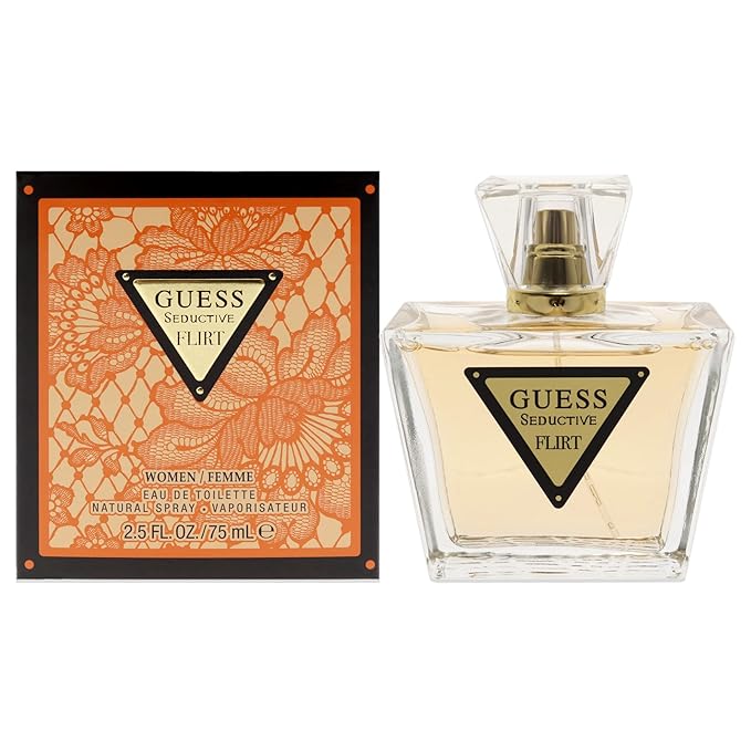 GUESS Seductive Flirt Eau de Toilette Spray Perfume for Women, 2.5 Fl Oz