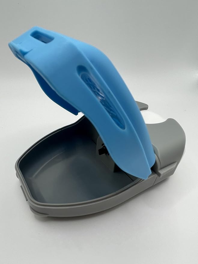 Self-Cleaning Mouthguard and Retainer Case with Cleaning Solution - Storage for, Night Guards, Aligners, Mouthguards – Compatible with Retainer Cleaner Tablets, and Foam