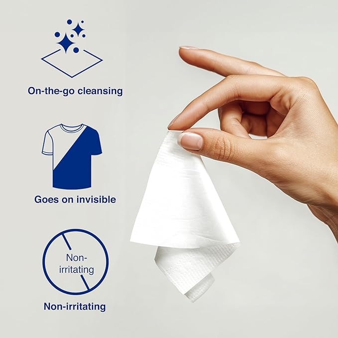 Armoray Dry At Last Underarm Deodorant Wipes Individually Wrapped - Anti Perspirant & Anti Sweat for Hyperhidrosis Treatment - Armpit Sweat Blocker - Deodorant Wipes for Women & Men, 15 Count