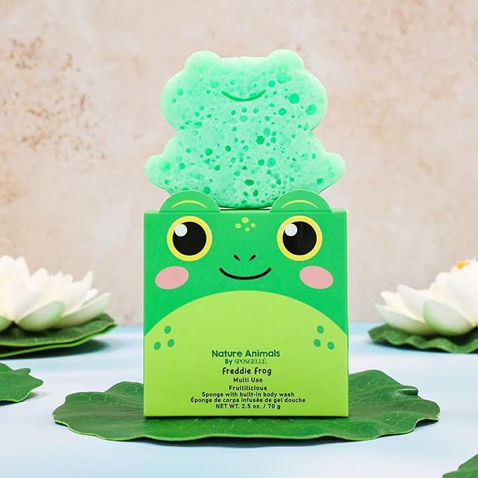 Spongelle Nature Animals Freddie Frog