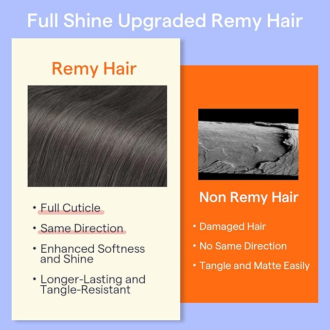 Full Shine Real Hair Extensions Brunette 22 Inch Natural Black Tea Clip ins Real Human Hair Black Women 120 G 7 Pcs